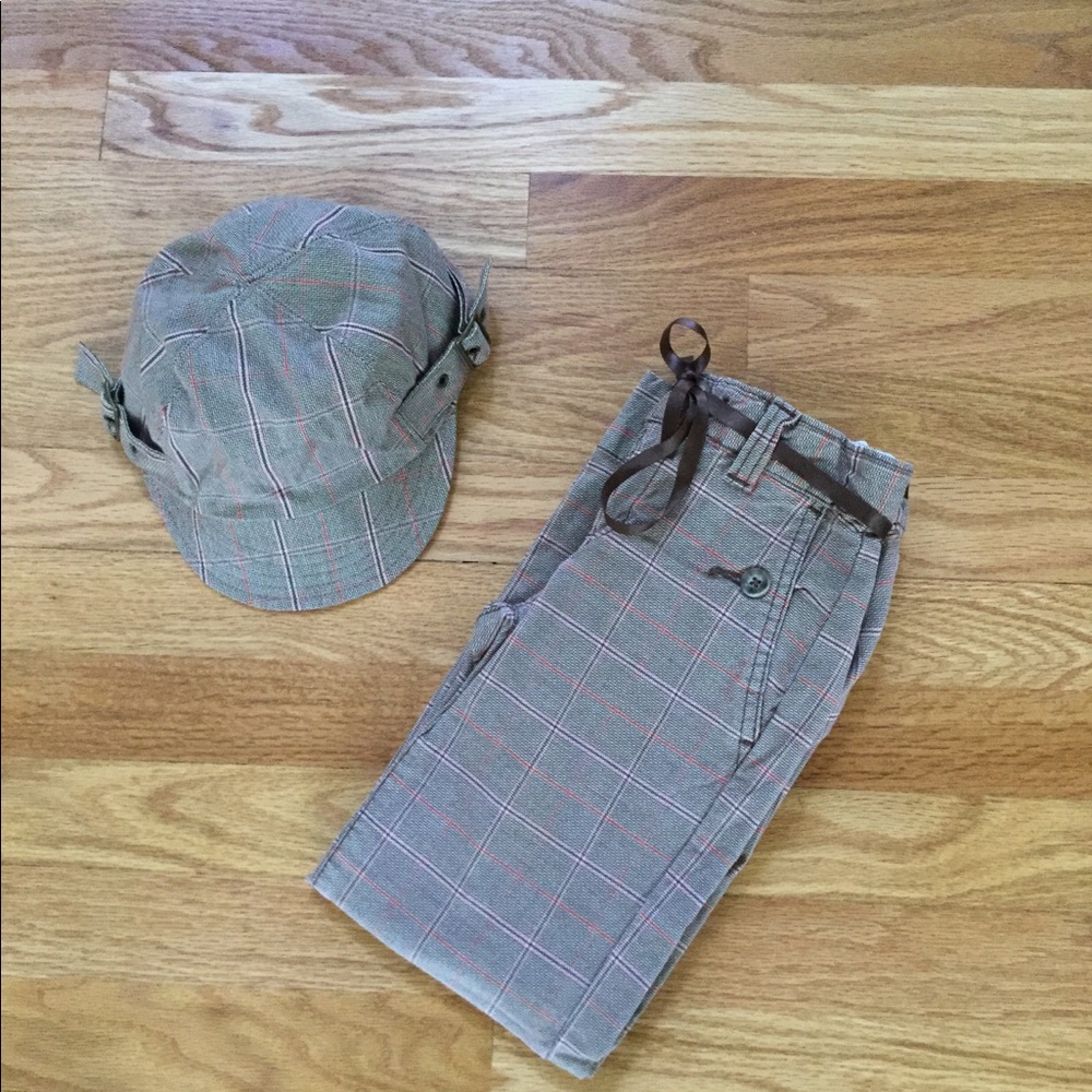 Gap Kids pants and hat